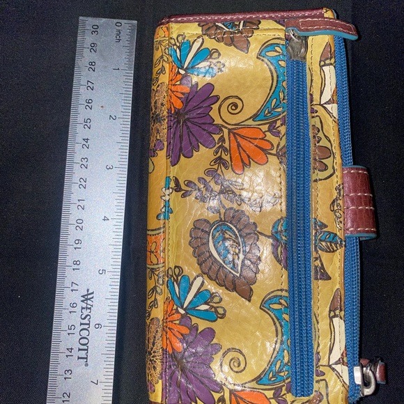 Colorful Floral Wallet - Picture 5 of 8